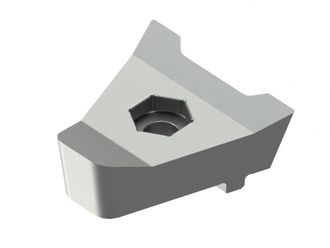 Knife 159x154x72, Premium Line, countersunk hole Ø28, width across flats 42, B1 version for Untha 