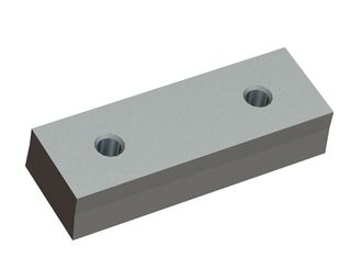 Knife 172x61x35, with clearance angle, PremiumCut, 2x M16 thread, Y version for Lindner Recyclingtech 