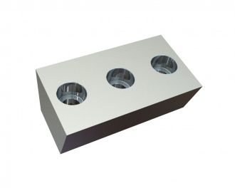 Knife 180.4/175x99x57 Premium Line 3 countersunk-hole, edges 75°, Y-version for Herbold Meckesheim GmbH Herbold HGM 60/145