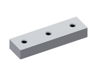 Knife 195x56x28 Premium Line 3xM14 thread, Y-version 