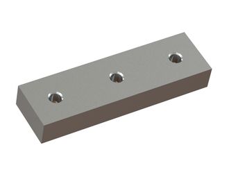 Knife 195x56x28, PremiumCut, 3x M14 thread, Y version for MeWa | Ehehalt | Andritz MeWa | THM Recycling 