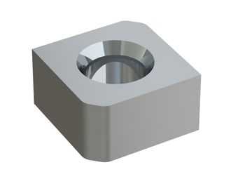 Knife 37x37x20 Premium Line counter-sunk holes Ø18/Ø23/60° for UNTHA America Untha MR 2000