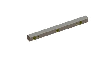 Knife 380x30x30 Eco Line, stepped countersink, version 795, X version for Herbold Meckesheim GmbH Herbold SMS
