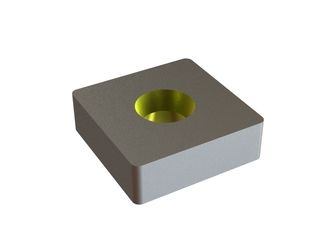 Knife 38x38x12 StandardCut, version 38, B1 version for Lindner Recyclingtech Mewa UG 1000
