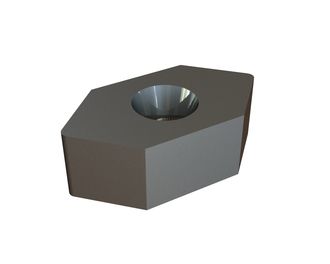 Knife 38x38x18, Premium Line, X version for Wagner Shredder 