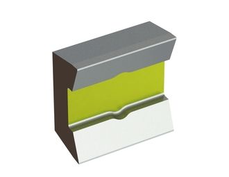 Knife 61x59x27 Eco Line, version 61/59, X version for Lindner Recyclingtech Lindner Antares 1600