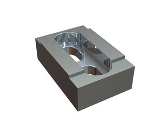 Knife 62x40x20 Premium Line 1 counter-sunk holes, X-version for Untha Untha MR