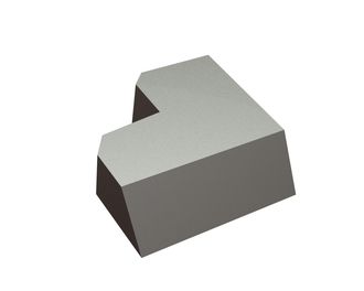Knife 95x85x30, LW right version, Creusabro for Lindner Recyclingtech 
