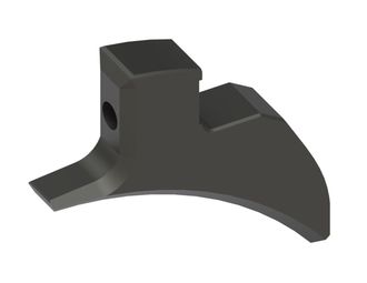 Knife holder 260x238x60, bore Ø25.5 for Tana Tana Shark 440 EM