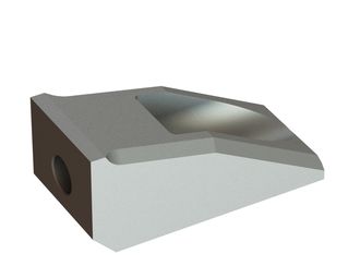 Knife holder 85x40x38 cutting unit for Lindner Recyclingtech 