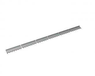Knife holder stator 6-parts 2484x121x23/44 for Vecoplan Vecoplan VAZ