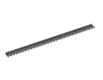 Knife pad 5-piece Stator 1993x121x23/44 for Vecoplan 