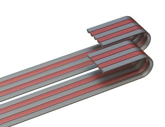 Kraftband-Set 2x 5-SPC 5000 Ausführung Aramid, 5 Rippen 