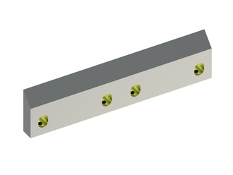 Lama di rotore 314x76x22 Eco Line 4 finestra allungata, il tagliente 45° per Tria 