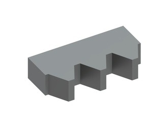 Lame du rotor centre 240x121x55 Premium line W-version 