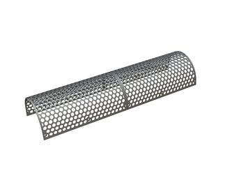 Lamiera vagliante in 2 pezzi, larghezza 2458, spessore t=15, perforazione Ø50, legamento 10/11.3 per Weima Maschinenbau GmbH 