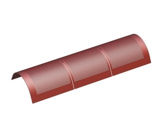 Lamiera vagliante in 3 parti, larghezza 2112, spessore t=10, perforazione Ø12, ligament 5, Hardox per Eldan Recycling 