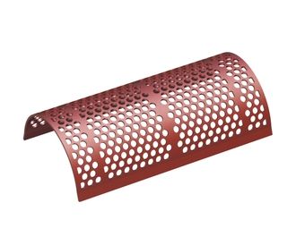 Lamiera vagliante, larghezza 1000, spessore t=10, perforazione Ø30, ligament 10, Hardox per MeWa | Ehehalt | Andritz MeWa | THM Recycling 