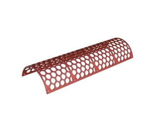 Lamiera vagliante, larghezza 1480, spessore t=10, perforazione Ø60, legamento 10 per Weima Maschinenbau GmbH 
