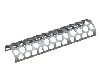 Lamiera vagliante, larghezza 1488, spessore t=10, perforazione rotonda Ø100, legamento 20 per Weima Maschinenbau GmbH 