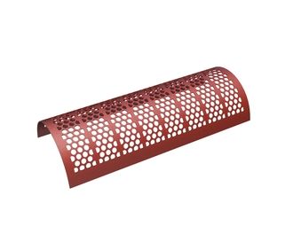 Lamiera vagliante, larghezza 2096, spessore t=10, perforazione Ø50, legamento 13 per THM Recycling 