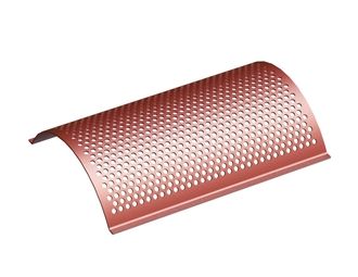 Lamiera vagliante, larghezza 490, spessore t=4, perforazione Ø10, ligament 5, Hardox per Rapid Granulator AB 