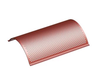 Lamiera vagliante, larghezza 490, spessore t=4, perforazione Ø8, ligament 4, Hardox per Rapid Granulator AB 
