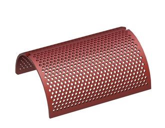 Lamiera vagliante, larghezza 494, spessore t=10, perforazione Ø12, legamento 5.3 per Weima Maschinenbau GmbH 