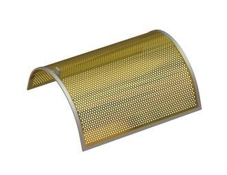 Lamiera vagliante, larghezza 779, spessore t=6+4, perforazione Ø10, legamento 4 per Tria 
