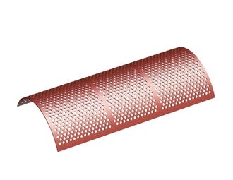 Lamiera vagliante, larghezza 816, spessore t=5, perforazione Ø12, ligament 6, Hardox 