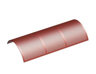 Lamiera vagliante, larghezza 816, spessore t=5, perforazione Ø8, ligament 4, Hardox 