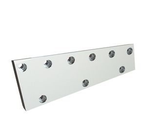 Left knife 325x127/77x25 Premium Line, 9 countersunk holes, W version for HSM GmbH + Co. KG 
