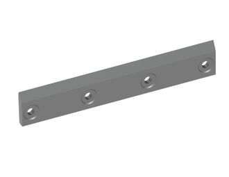 Left rotor knife 299x54x9.6 PremiumCut, 4 countersunk holes, cutting edge 20°/30°, X version 