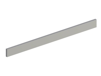 Left stator knife 828x78x20 Premium Line, cutting edge 75°, double-sided, X version for Previero | Sorema 