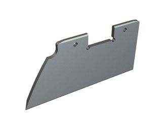 LF-Scraper pivotable on cover side blade 0.7x19°(front)/26°, Y-version for EREMA Engineering Recycling Maschinen und Anlagen 