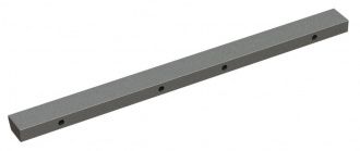 Listello di introduzione lato posteriore 1035x75x40 per MeWa | Ehehalt | Andritz MeWa | THM Recycling Mewa UG 1007