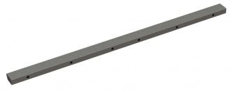 Listello di introduzione lato posteriore 1620x75x40 6x M20 per MeWa | Ehehalt | Andritz MeWa | THM Recycling Mewa UG 1608