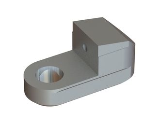 Low rotor knife holder 142x70x61, version 61/59 for Lindner Recyclingtech 