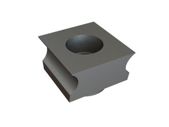 Lower cutting crown 40x36x25 Premium Line, version 36, B1 version 