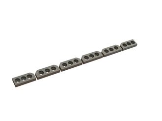 Lower knife set 6-part 944x60x25, Primus Line, version with blunt cutting edge for Austropressen | Roither Maschinenbau GmbH 