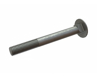 M12x110 Vis à tête ronde avec col carré, classe 4.6, DIN 603, galvanisée pour Vecoplan Vecoplan VAZ