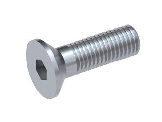 M12x40 Vite a testa svasata classe di resistenza 10.9, con esagono incassato, DIN 7991/ISO 10642 