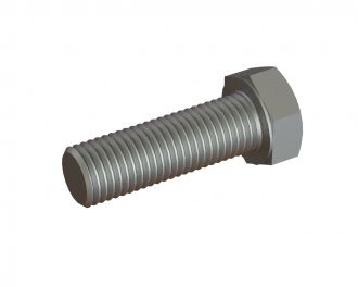 M16x50 Hexagonal screw 8.8 for Eldan Recycling A/S Lindner Micromat