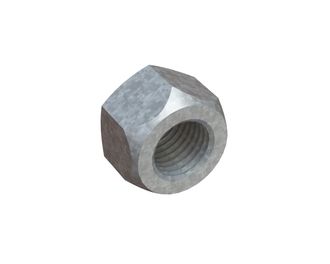 M20 hex nut, property class 10, DIN 980 / ISO 7042, zinc-plated 