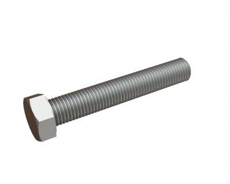 M20x120 Hexagonal screw with thread up to the head, strength 10.9, DIN 93 for Lindner Polaris 1800