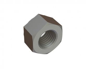 M24 hexagon nut 8, DIN 934/ISO 4032 for Vecoplan VVZ 250 Hurricane