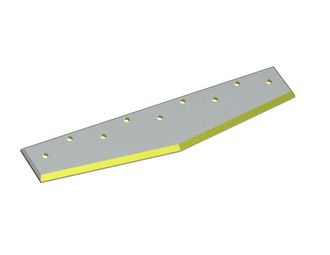 Main knife 795x170x15 StandardCut, 9 countersunk holes, X version 