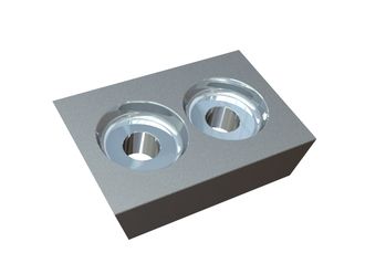 Messer 151x100x35 Premium Line W9-Variante für Lindner Recyclingtech Lindner Merak 1500