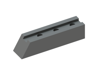 Messer 161x38x38 Premium Line Variante aus K346 