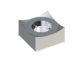 Messer 65x65x35 Premium Line einseitige Senkung, X-Variante für Lindner Recyclingtech 